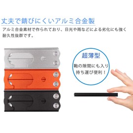 KOYOKOMA 2-Piece Folding Aluminum Alloy Hanger, Portable, Compact, Travel, Folding Hanger, Business Trip, Laundry Supplies, Clothes