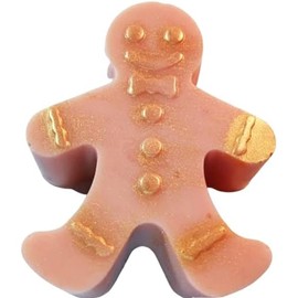 Gingerbread Man Soaps - 2 Sizes - Gift Boxed or Multi Packs (Large 10 Pc Set)
