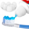 6 Pack Self Closing Toothpaste Cap,Toothpaste Cap Dispenser for Kids