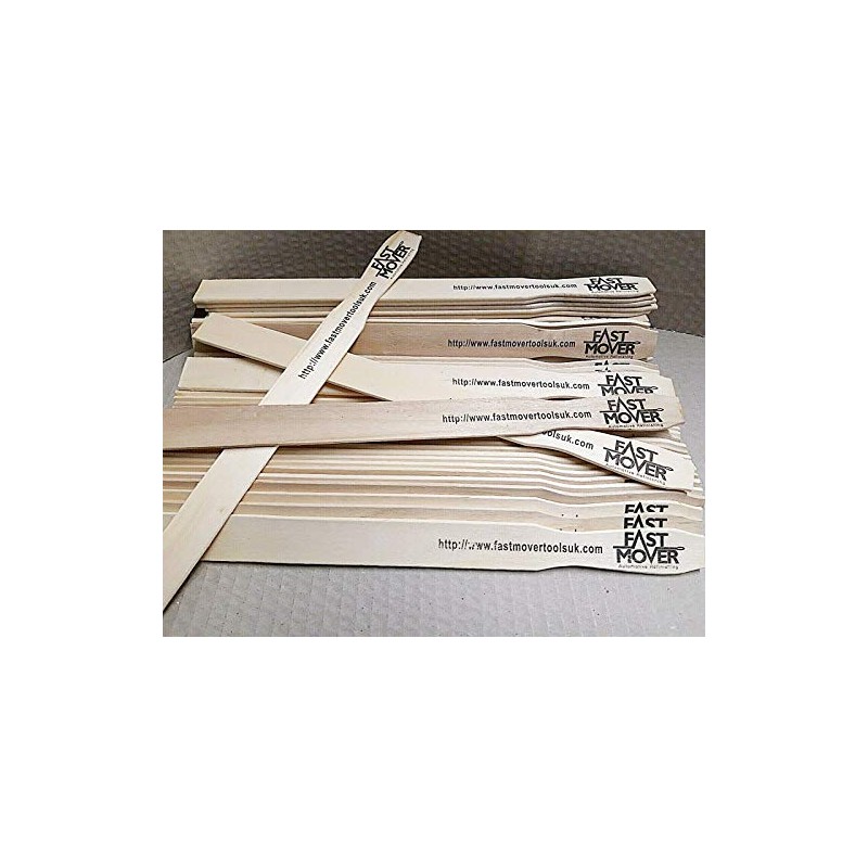 25 Large Mixing Sticks Paint Mixing Stick Wooden Stirrer Fast