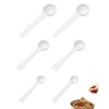 TOZBLEU Cucchiaio Dosatore in Plastica, 6 Pezzi Misurino da 2ml
