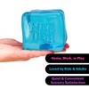 NeeDoh Niceberg Sensory Squeeze Toy – Giant 3.25" Blue Nice