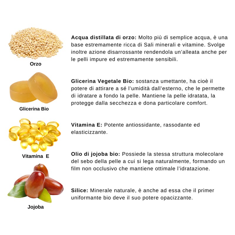 Vitamol Make Up Uniforming Face Primer Organic Makeup Base with