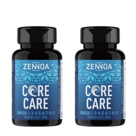 Zennoa Core Care Core Care 90 Tablets, Set of 2, Omega Fatty Acids, Medium Chain Fatty Acids, MCT