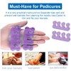 ZaxSota Toe Separators for Bunion & Nail Polish - Pedicure
