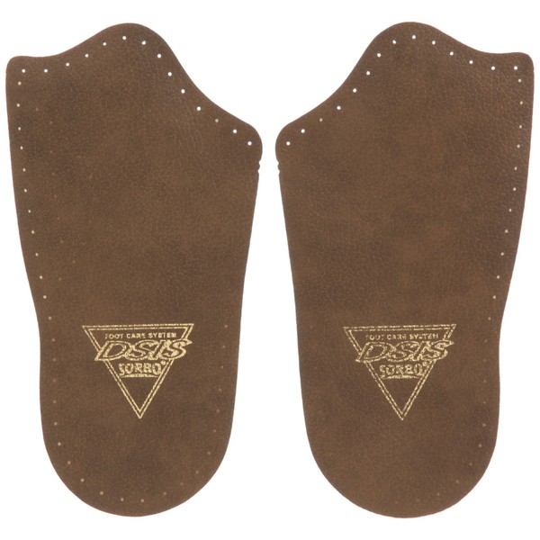 SORBO DSIS Sorbo Healthy Half Insole Type Brown M 9.8 - 10.0 inches (25 - 25.5 cm)