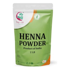 Polvo De Henna Regalo Del Yogui Triple Tamizado 1 Kg 100% Na