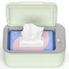 Baby Wipe Warmer, 3-Level Temperature Control, Quiet and Even Heating,