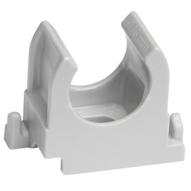 Pipe Clip 16 mm Grey Set of 50