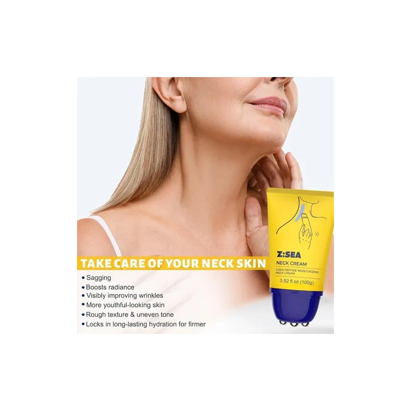Zsea Crema Reafirmante Cuello Con Rodillo Antienvejecimient