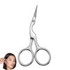 Eyebrow Scissors for Women, Shaping Scissors, for Trimming Eyebrows, Nose,