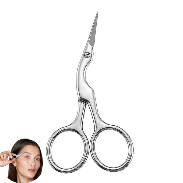 Eyebrow Scissors for Women, Shaping Scissors, for Trimming Eyebrows, Nose,