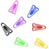 Laurel Plastiklips Reusable & Recyclable Paperclips - Assorted 25mm Tub
