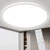 Bowfar LED Ceiling Light, 36 W Round Ceiling Light, Flat