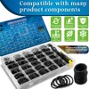 ZDBB 1086 Pcs SAE Standard O Ring Kit Nitrile Rubber