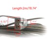 IOOOFU Plug 12V 10A DC Power Cable Cord for Car