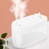 1L Portable Mini Mute Desktop Double Spray Humidifier with Ambient