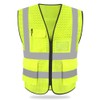 HYCOPROT Safety Vests High Visibility Reflective Vest Executive Manager Jacket