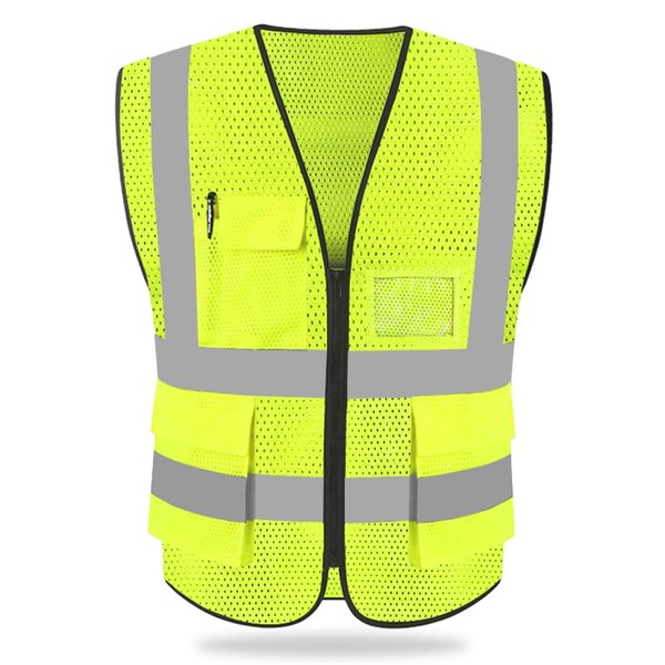 HYCOPROT Safety Vests High Visibility Reflective Vest Executive Manager Jacket