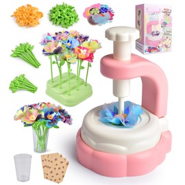 Creative Flower Bouquet DIY Toy Kit – Build Your Own Flowers – Fun Arts & Crafts Toy for Kids, Educational & Imaginative Play, Perfect Gifts for 4 5 6 7 8 Year Old Girls – Birthday & Holiday Presents
