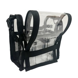 Eigell Makeup Artists Bag Make Up Bags Organizer Versatile with Zipper Clear Toiletry Bag Large Clear Makeup Bag for Office Bathroom