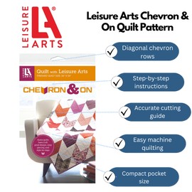 Leisure Arts Chevron and On Quilting Pattern