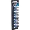 Channellock Products Metric 1/2" Drive 12-Point Shallow Socket Set (8-Piece)