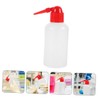 iplusmile 6pcs Plastic Lab Cleaning Bottles with Scale Squeeze Design