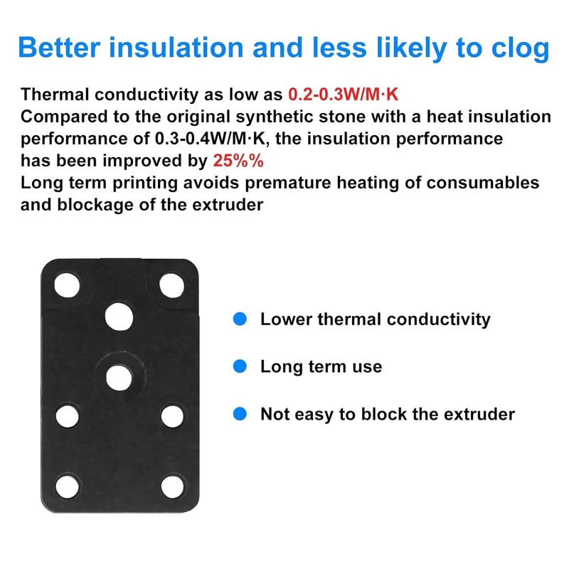 3D Printer Accessories Hotend Heating Assembly for A1/ A1 Mini: