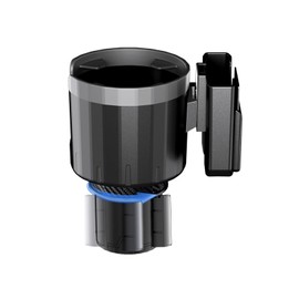 Suvnie Car Cup Holder Expander Adapter, Adjustable 3 in 1 Cup Holder Expander with Phone Holder & Card Organizer, Fits Less Than 4.1'' Bottles for 2.56''-3.94'' Cup Holder, Car Accessories