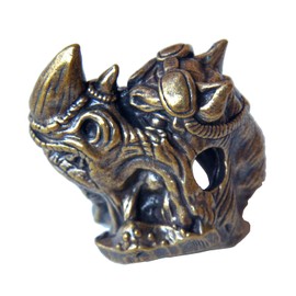 Knife Bead Paracord Beads Knife Lanyard Bead EDC Charm Beard Bead Rhinoceros for 550 Paracord DIY Paracord Accessories