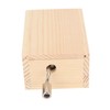 Music Box 15 Note Hand Crank Compact Retro Style Attractive