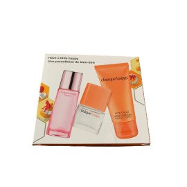 Clinique Happy Set ~ Happy .14 oz.~ Happy Heart .24 oz. Sprays~ Body Cream 1 oz