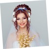 Baluue Bridal Leaf Hair Vine Handmade Soft Clay Wedding Headpiece