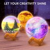Klever Kits DIY 3D Moon Night Light, Paint Your Own