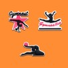 8Pcs Gymnastics Shoe Decoration Charms for Clog, Gymnast Charms Accessories