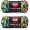 Red Heart Super Saver Jumbo Thread 2 Pack Blacklight