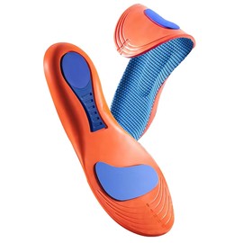 KQOZG 1 Paar orthopädische Einlegesohlen, Fersensporn Einlegesohlen für Männer und Frauen mit Ballenzehen, unterstützen das Fußgewölbe und lindern Fußschmerzen (Größe 39-40)