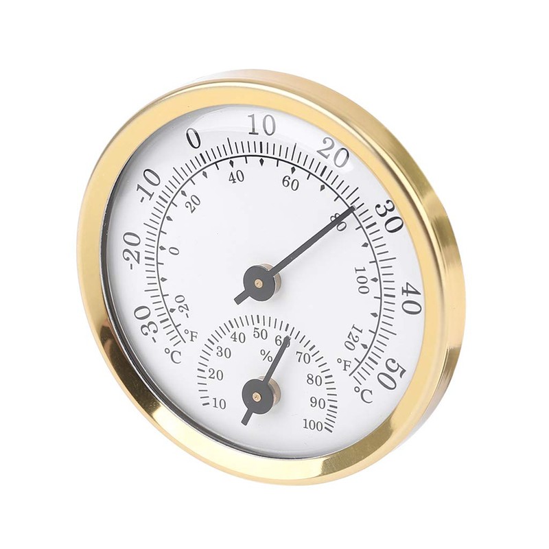 XROLAND 2 in 1 Classic Thermometer Hygrometer 58mm for Indoor