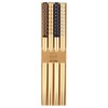 Fuji Boeki Chopsticks, 4-piece Set, Length 33 cm, Nordic, 10951