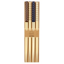 Fuji Boeki Chopsticks, 4-piece Set, Length 33 cm, Nordic, 10951