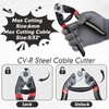 TFUTLT Cable Cutter,7-1/2 In Heavy Duty Wire Rope Cable Cutter