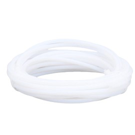 Jectse PTFE Tube Stable Filament for Lab 3D Printer 5m Length 2.5x4mm PTFE Tubing for Ender 3 V3, K1 (White)