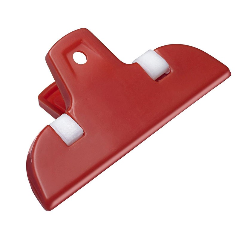 Westmark 3 kleine Beutelclips/Verschlussklammern, Kunststoff, Mini, Gelb/Blau/Rot, 52182230