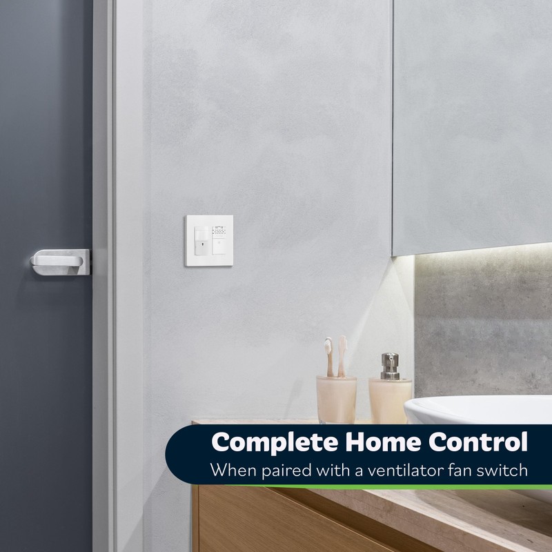 TOPGREENER Motion Sensor Switch, PIR Sensor with Ambient Light Level,