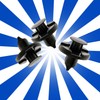 BRIIKPP Rivet Clips Fasteners Retainer Clips 0.3 inch (8 mm)