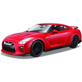 Nissan Bburago B18-21082 GT-R 2017" Diecast Model Kit, 1:24 Scale, Assorted Colors