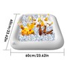 TAIZER Inflatable Drink Holders,Inflatable Drink Holder Floating Inflatable Pool Drink
