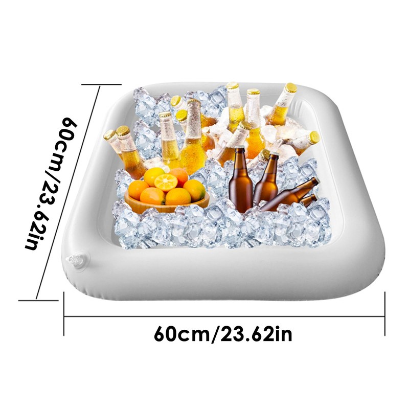 TAIZER Inflatable Drink Holders,Inflatable Drink Holder Floating Inflatable Pool Drink