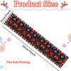 Linen Mexican Fiesta Table Runner Decoration 72×13inch Long Cinco De
